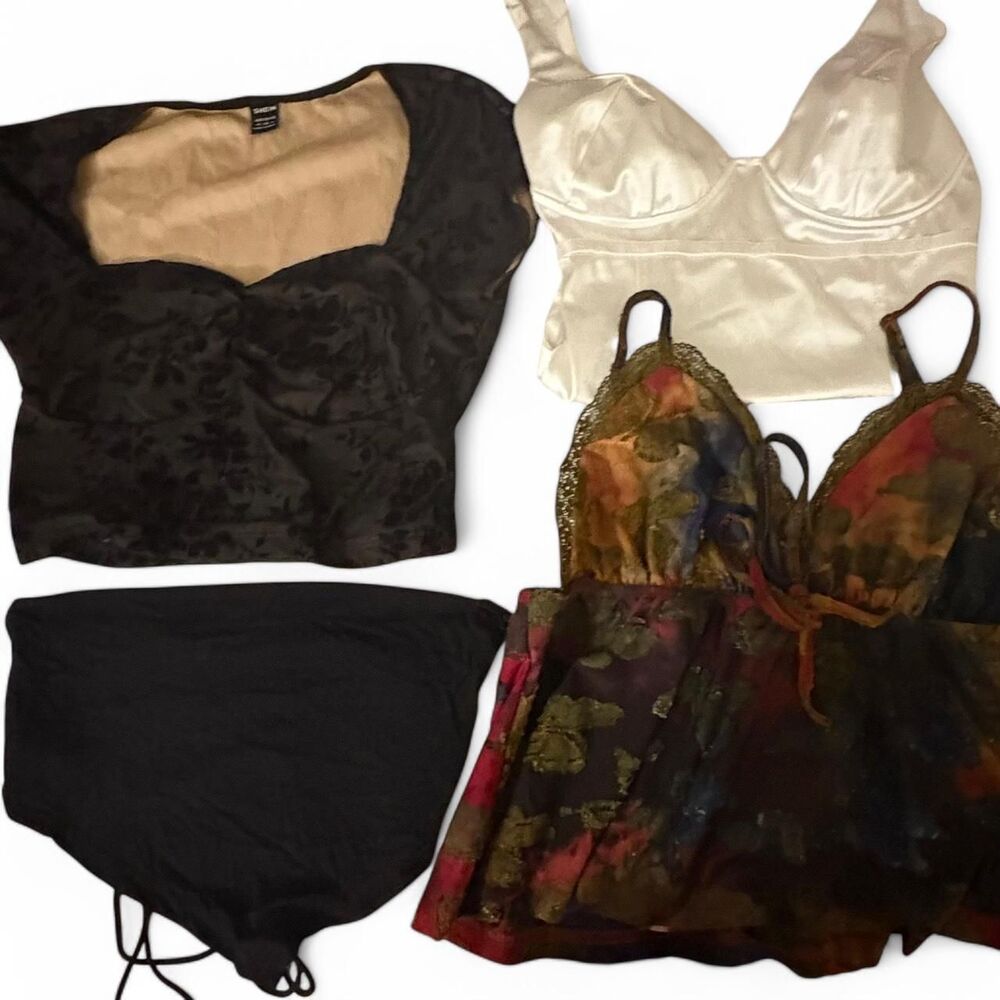 Women's multi Crop-top - Picture 2 of 6
